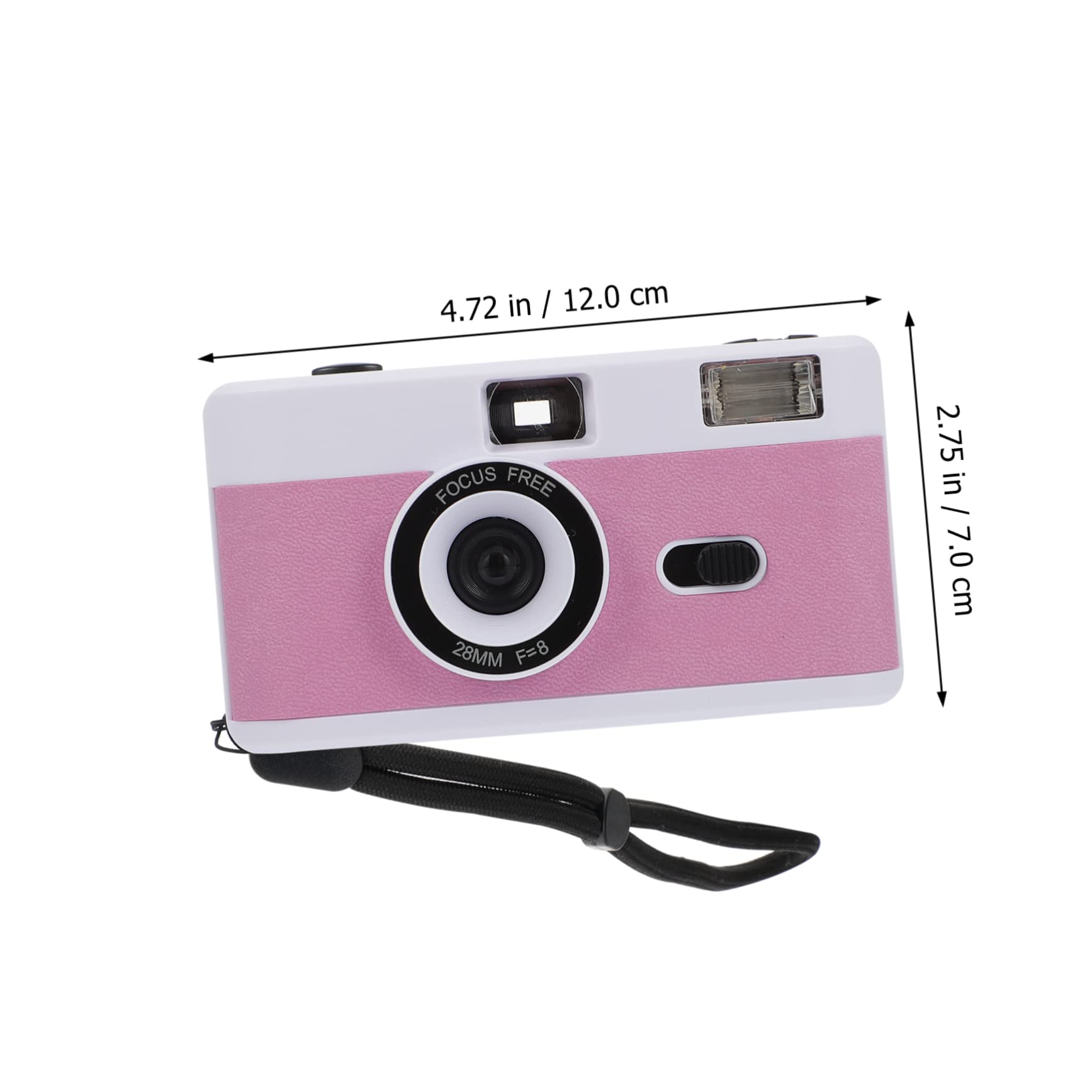 Veemoon Retro Film Camera - Reusable Vintage Travel Camera with Flash for Photography & Outdoor Adventures