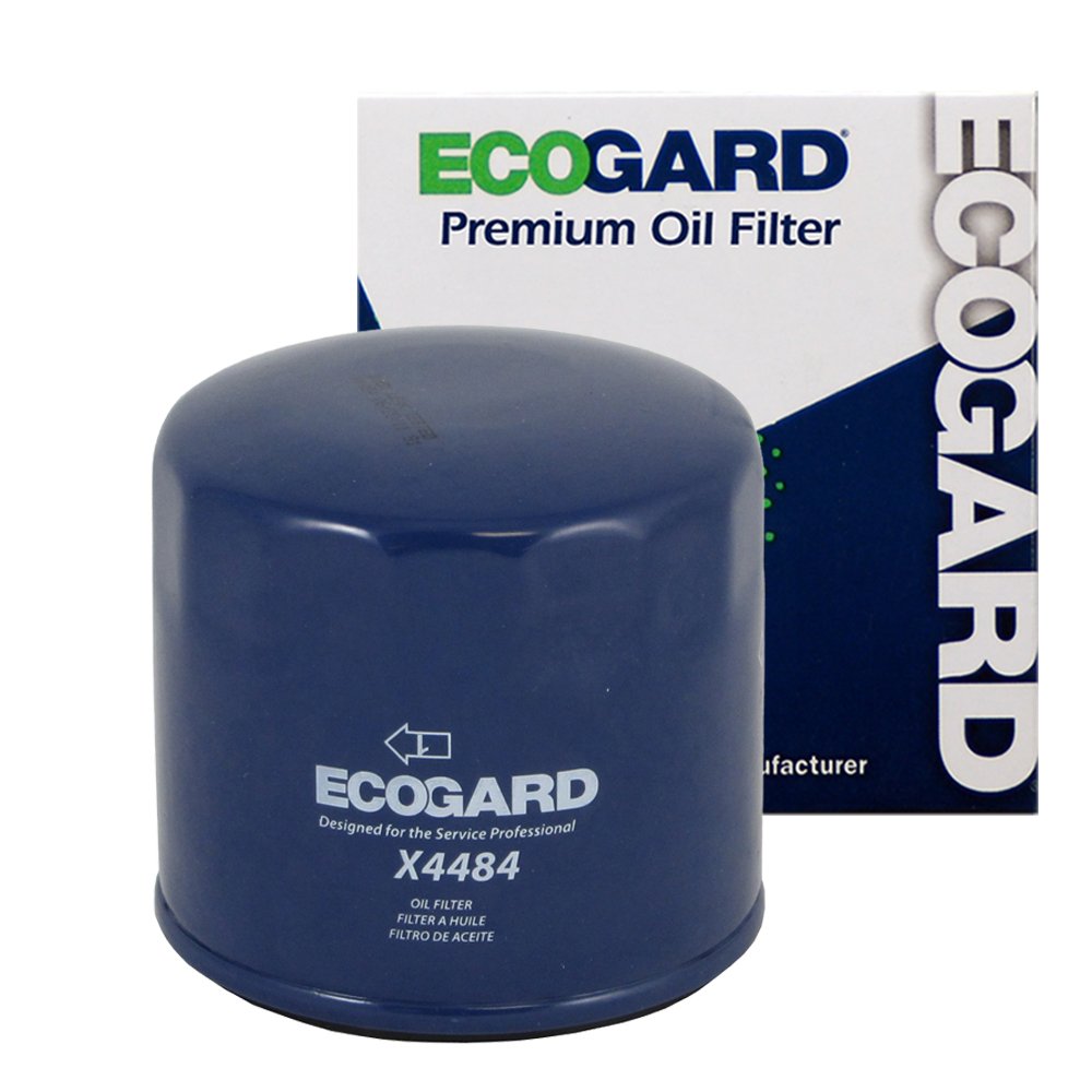 ECOGARD X4484 Premium Spin-On Engine Oil Filter - Compatible with Acura Legend 3.2L (1991-1995), TL 3.2L (1996-1998), Legend 2.7L (1988-1990), NSX 3.0L (1991-2005) - High Performance Oil Filter for Conventional Oil - Perfect for Regular Maintenance & Engine Protection