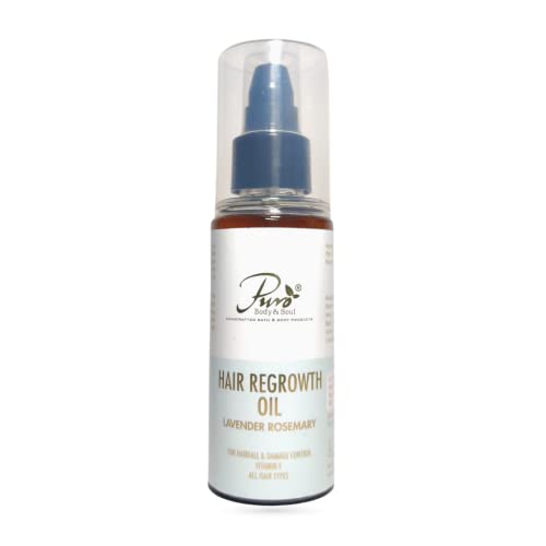 Puro Body & Soul Hair Regrowth Serum for Damaged & Thinning Hair - 100ml | Reduces Hair Fall & Promotes Growth | Perfect for Daily Use at Home or Salon