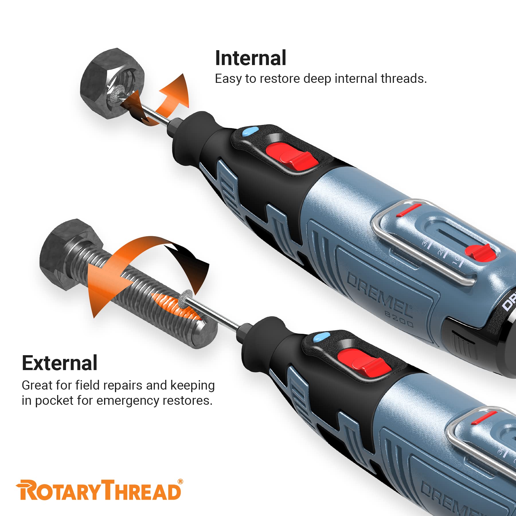 RT2 Thread Repair Tool - Fix Damaged Threads Easily | Perfect for Automotive, Plumbing & DIY Projects