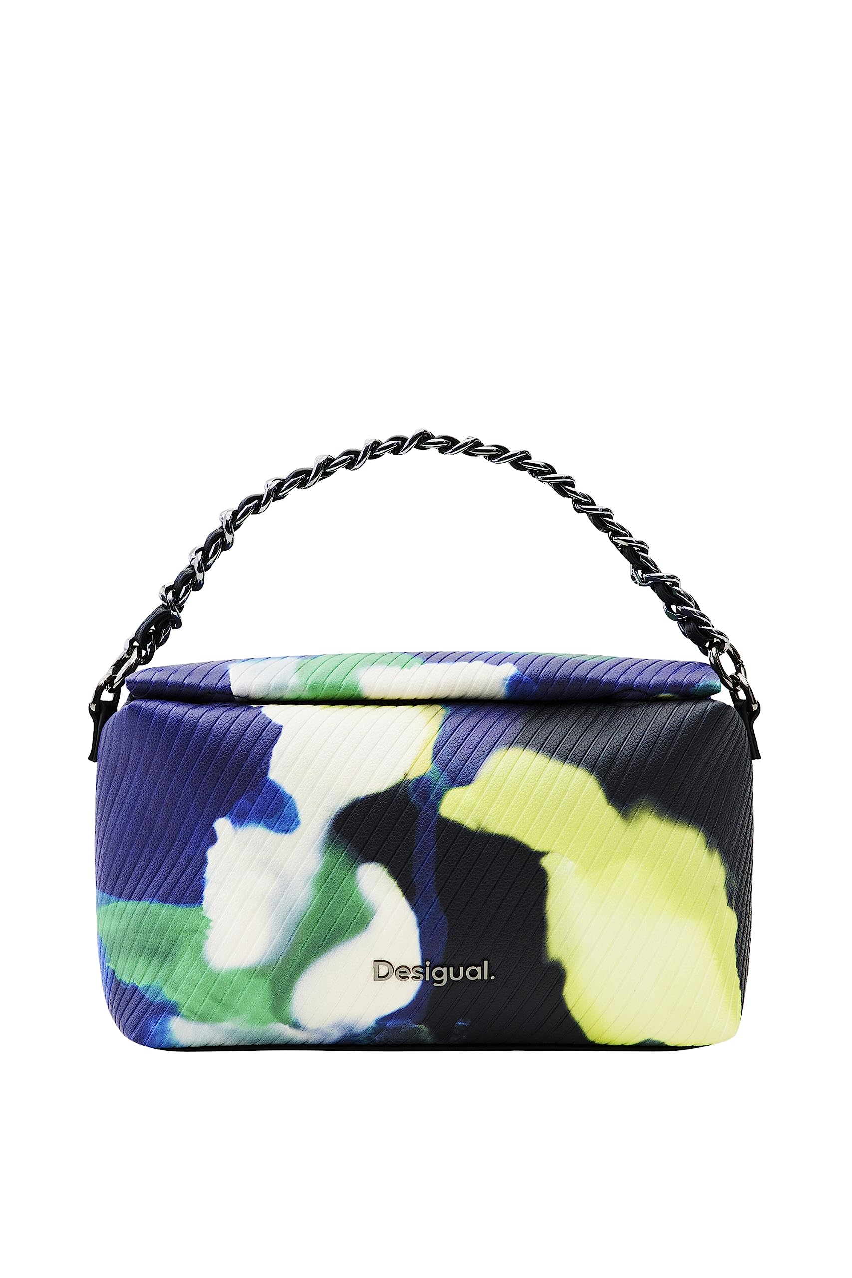 Desigual Women's Leather Crossbody Bag - Stylish PU Handbag for Everyday Use, Work, and Travel | Fashionable Shoulder Bag with Adjustable Strap