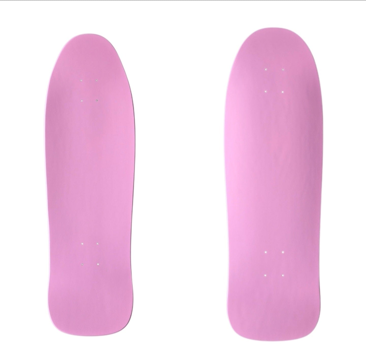 Premium Pink Shape D Blank Skateboard Deck 30.25