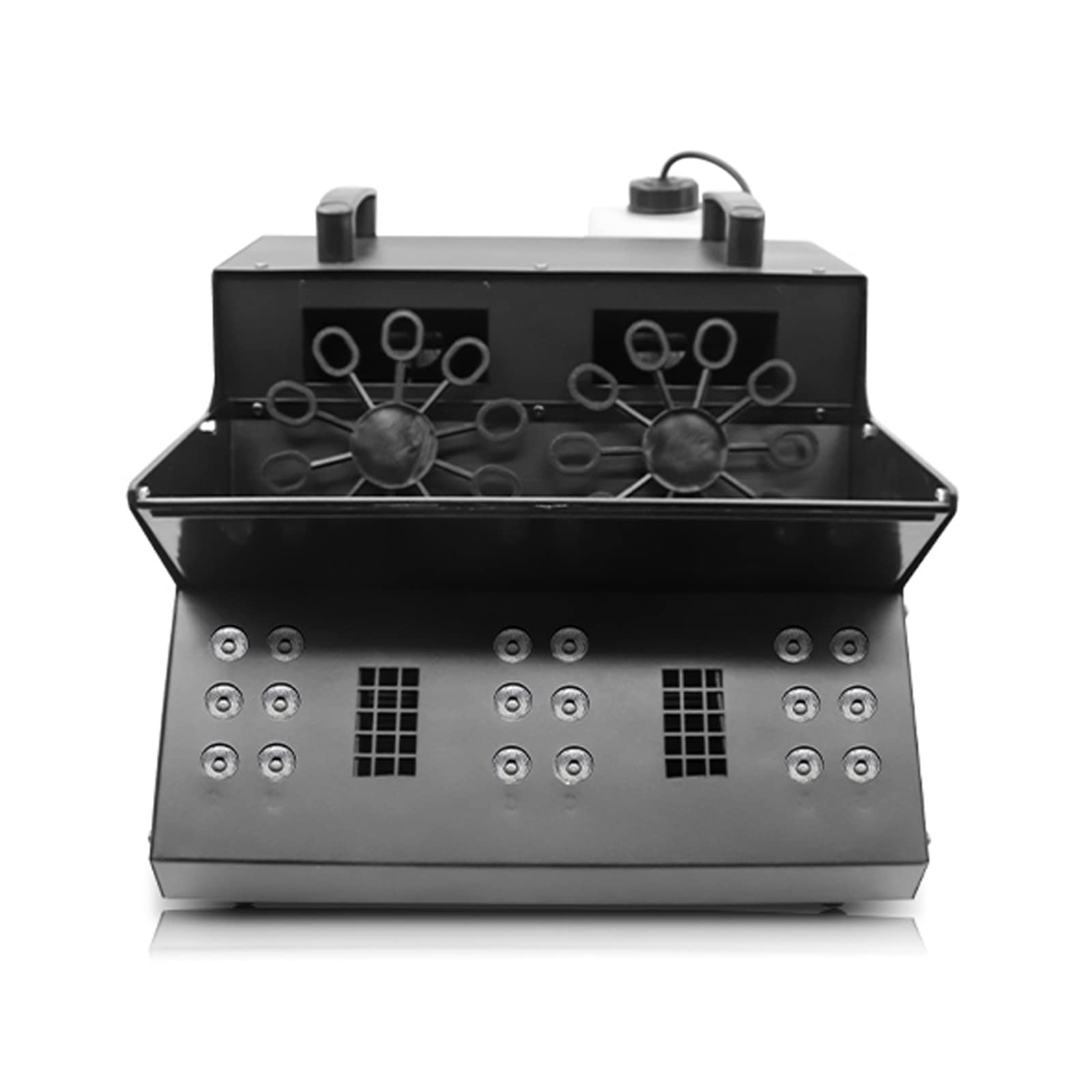 JTING 1500W Professional Fog Machine with Remote Control & DMX - Portable Smoke Fogger for Halloween, Weddings, Parties, Stage Shows (Optional LED Lights & Bubble Effects)