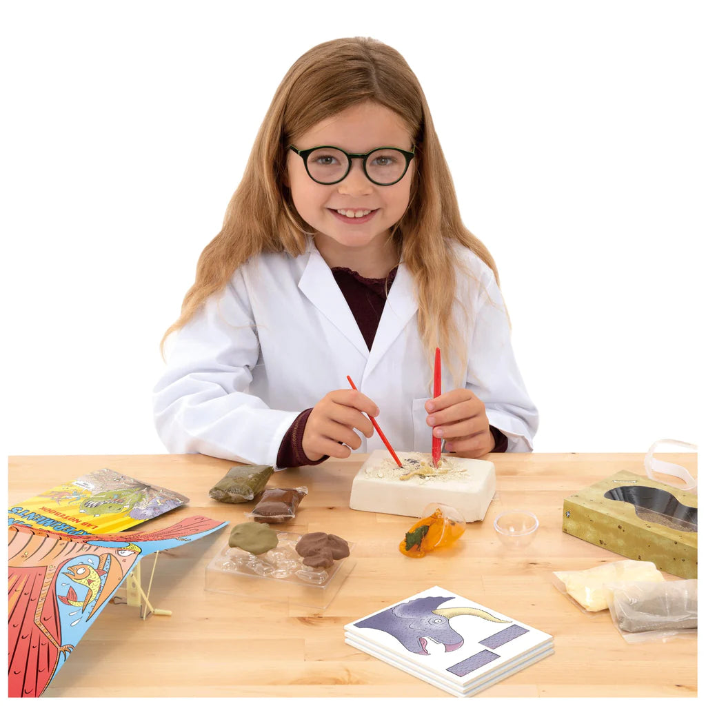 Dangerous Dinosaur Science Experiment Kit for Kids - STEM Learning & Fun Educational Activities for Home & Classroom