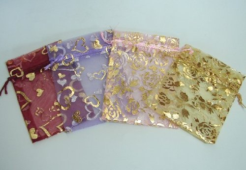 Luxury Chinese Silk Jewelry Pouches - Elegant Satin Gift Bags for Necklaces, Rings & Earrings - Perfect for Weddings, Birthdays & Special Occasions