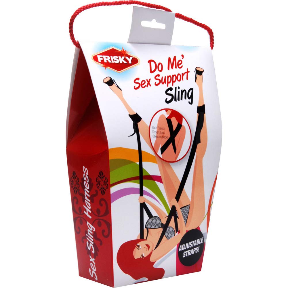 Frisky Do Me Sex Position Support Sling - Adjustable Adult Bondage Swing for Couples - Perfect for Bedroom, BDSM, and Spice Up Your Love Life