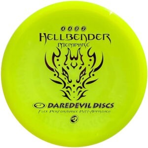 Daredevil Disc Golf Hellbender Memphre (FPP) Putter - Premium Golf Disc for Putting Practice & Tournament Play