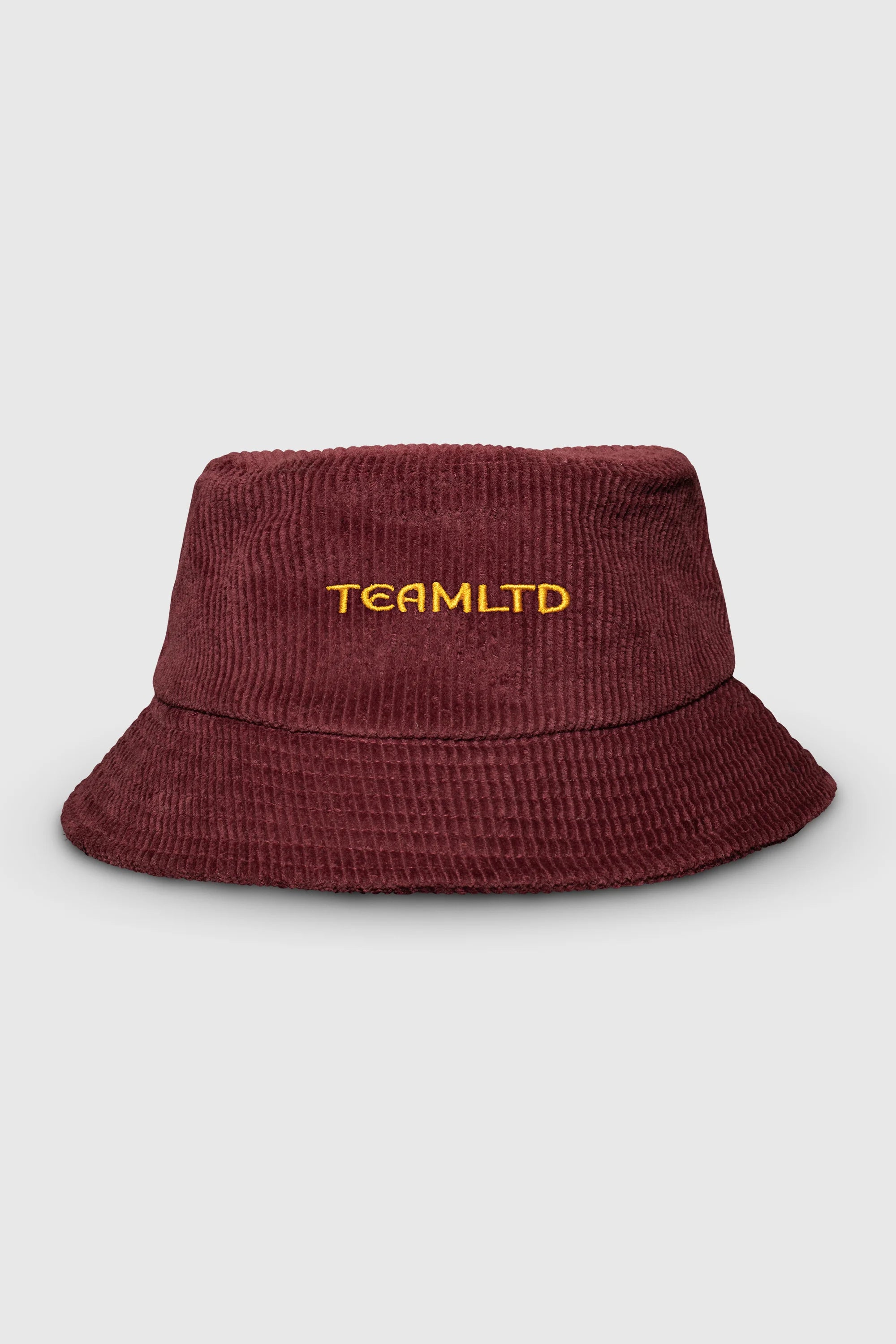 Stylish Burgundy Cord Bucket Hat for Men & Women - Trendy Outdoor Sun Protection for Beach, Hiking, and Casual Wear