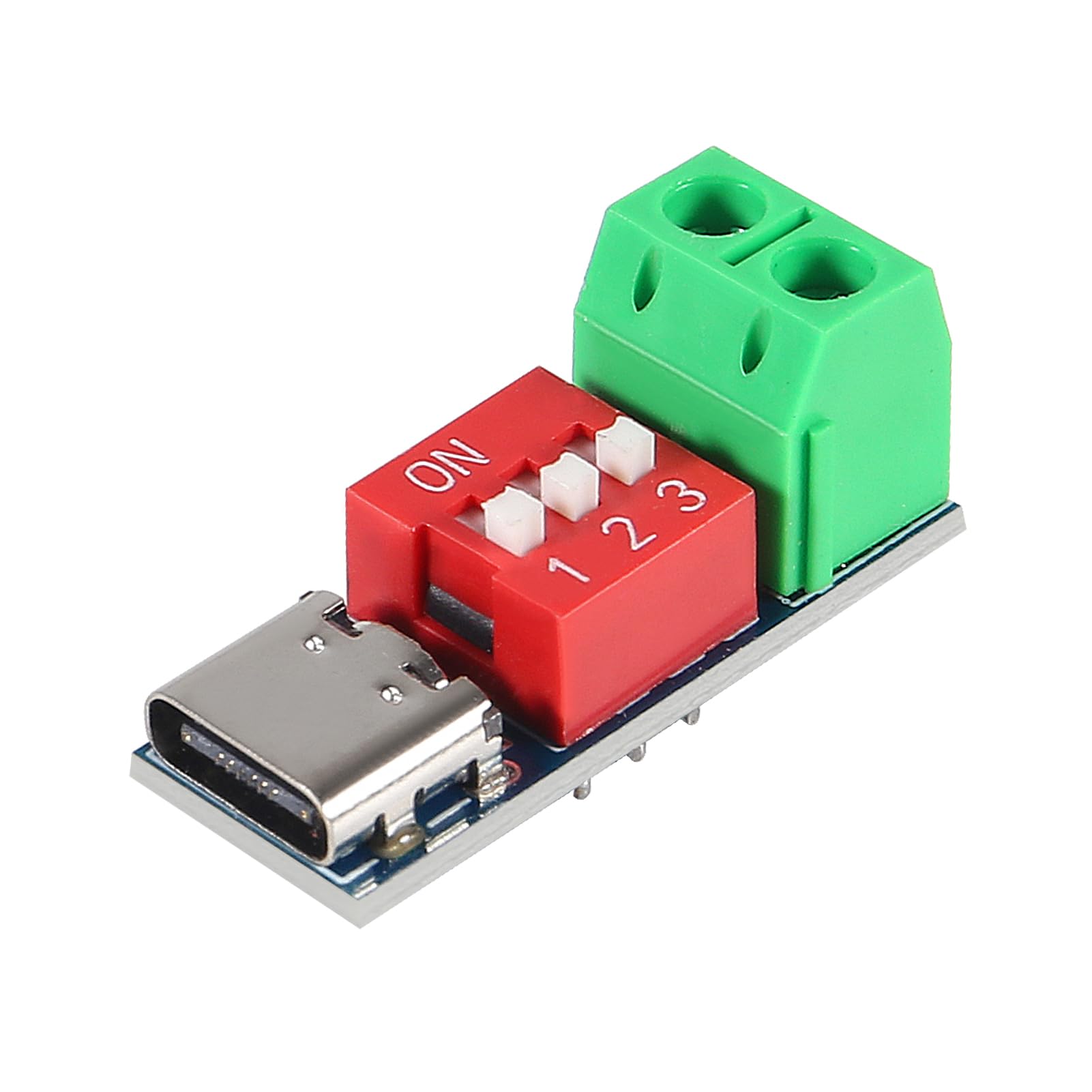 3PCS USB-C PD Trigger Board Module - Fast Charge 5V/9V/12V/20V Power Delivery Boost Converter for Laptops, Phones & Tablets | High-Speed USB Type-C Charging Solution for DIY Electronics & Power Banks