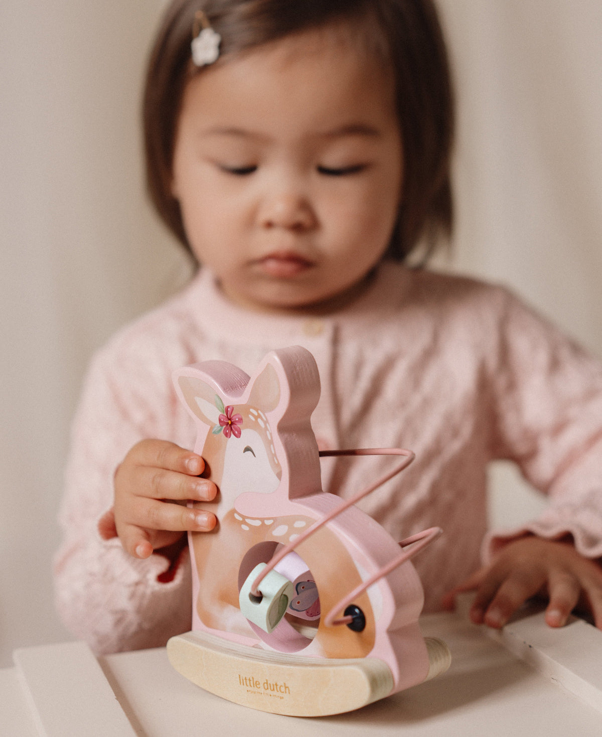 Fairy Garden Rocking Deer Spiral Toy - Whimsical Outdoor Decor for Garden, Patio, and Yard - Perfect for Kids Play Area and Fairy Tale Themed Landscaping