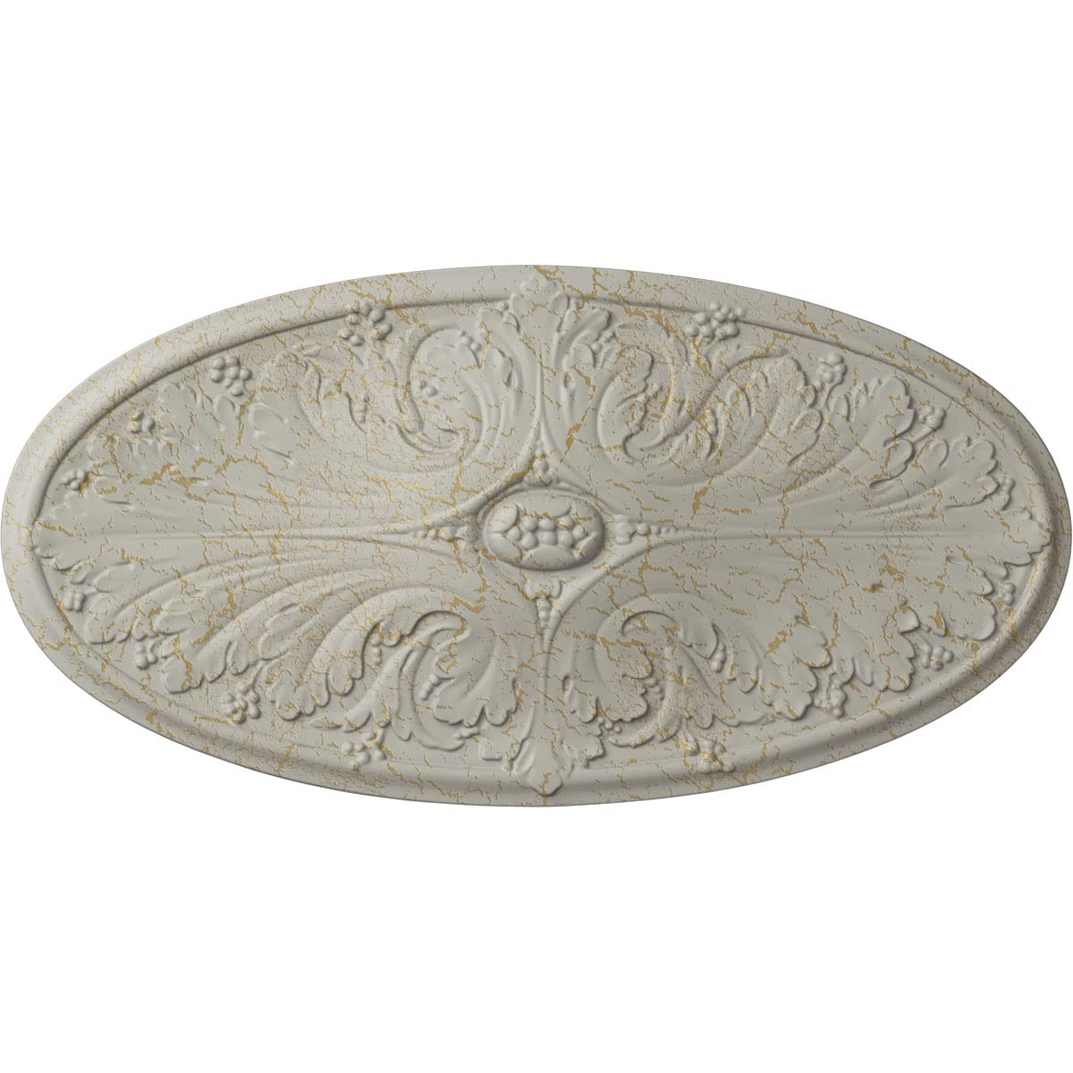 Ekena Millwork CM24X12MAPCC Madrid Ceiling Medallion - 24 3/4