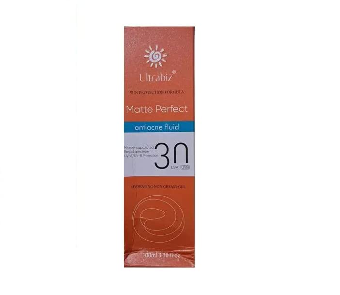 Ultrabiz SPF 50 Sunscreen Lotion - 100ml (1 Pack) - Broad Spectrum UVA/UVB Protection, Water Resistant & Non-Greasy - Perfect for Beach, Swimming & Outdoor Activities