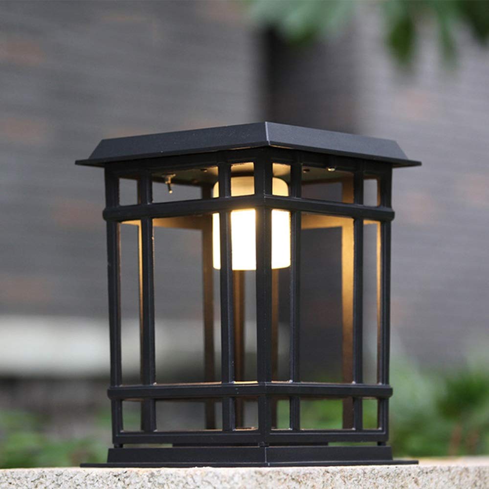 **Solar Post Lights Outdoor - Waterproof Garden Lamp for Pathway, Lawn, Fence & Patio - Modern Landscape Lighting for Home, Park & Street Decor - Ideal for Nighttime Safety & Ambiance**