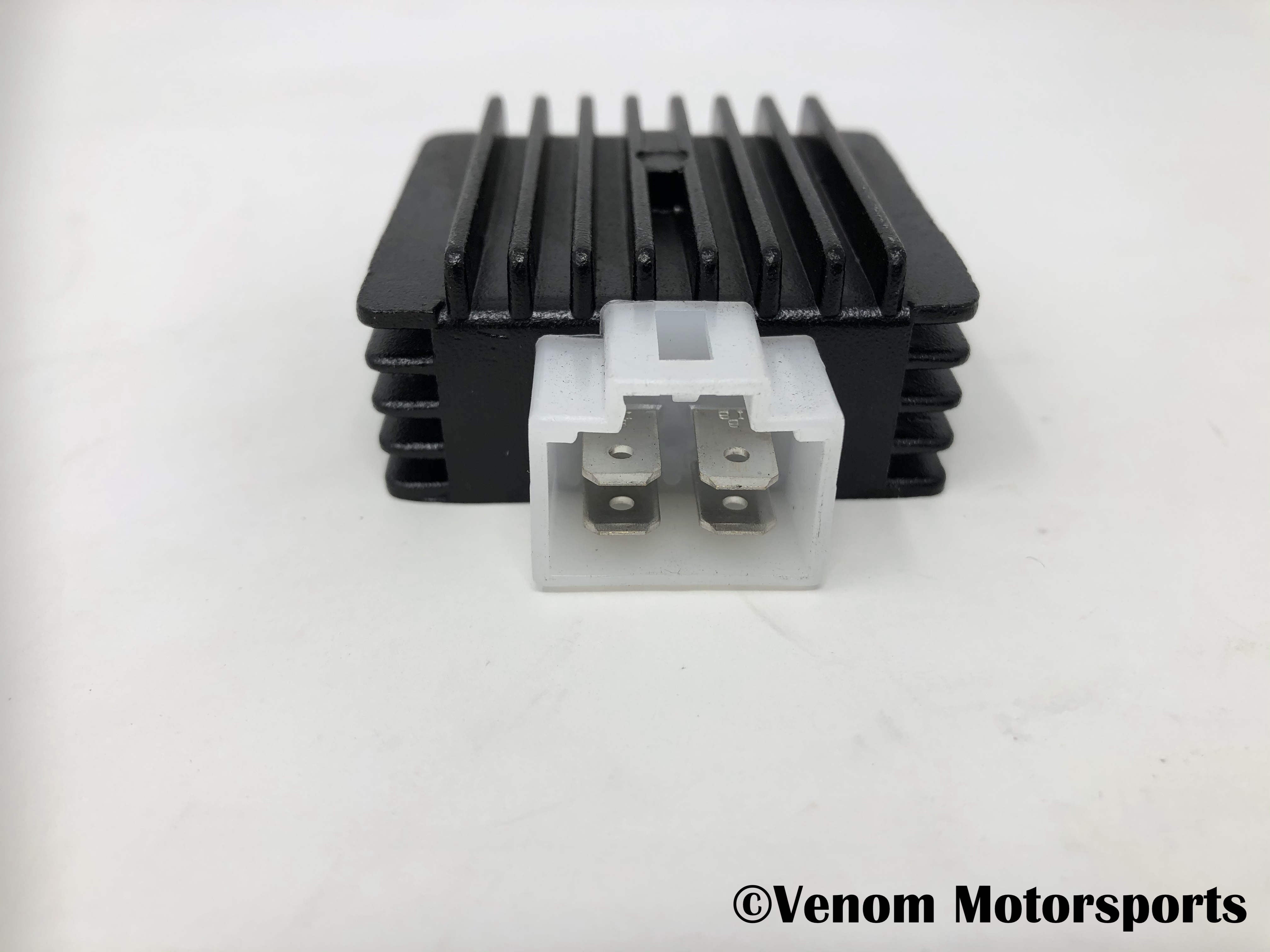 Venom Grizzly 125cc ATV Voltage Rectifier (12501A 160500A) - Replacement Part for Off-Road ATV & UTV Electrical Systems | Perfect for Trail Riding & Farm Work