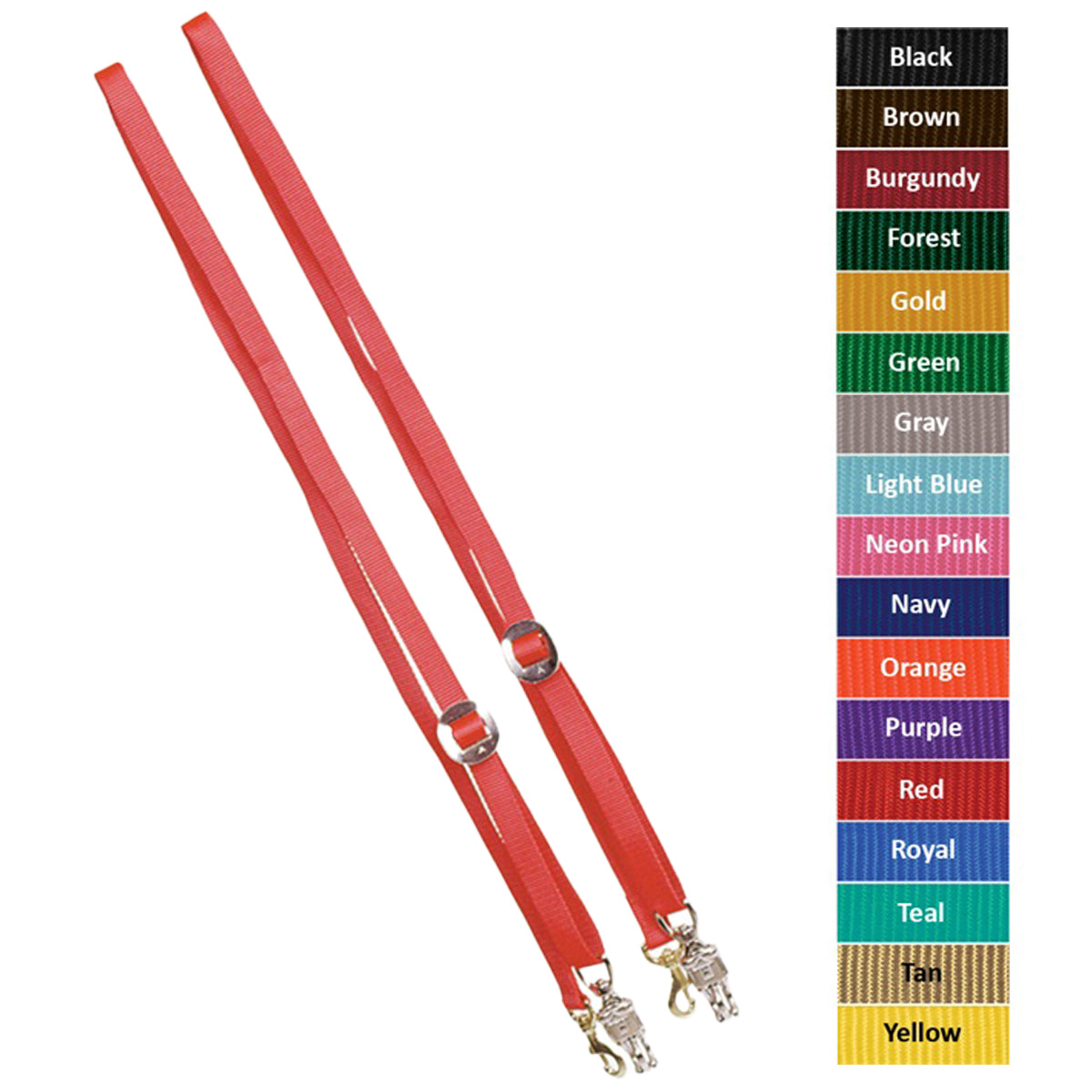 Heavy Duty Cross Ties with Bolt Snap - Strong Nylon Dog Leash for Training & Walking - Perfect for Large Dogs, Horse Leads, and Outdoor Adventures