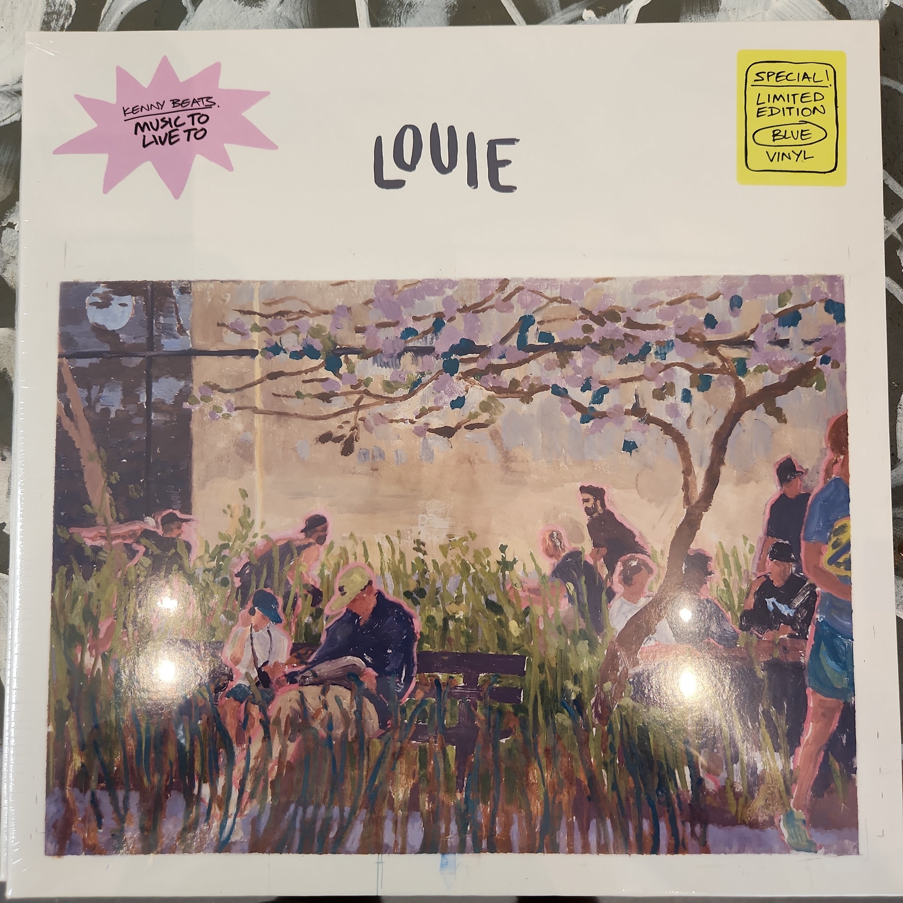 Kenny Beats Louie Colour Vinyl LP Record - Limited Edition Collectible Vinyl for Music Lovers & DJs - Perfect for Home Listening, Gifts & Vinyl Collections