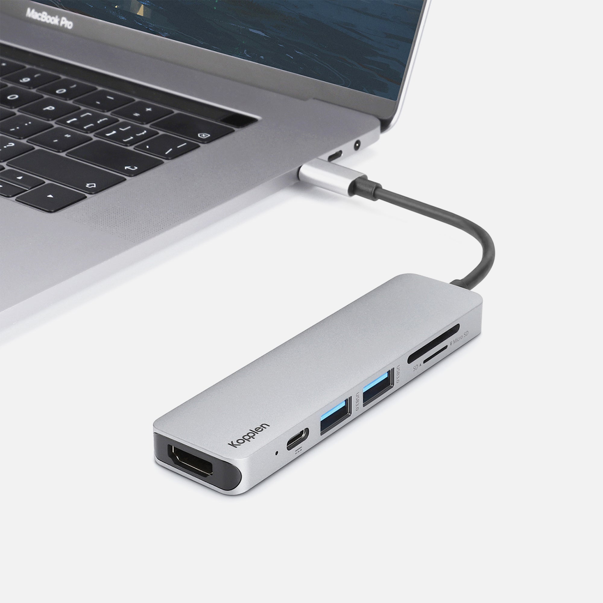 6-Port USB C Hub with 4K HDMI, Fast Data Transfer & 100W PD Charging - Ideal for MacBook, Laptop, iPad & Smartphone Connectivity