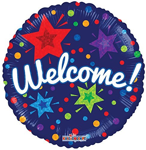 18 Inch Mylar Balloon Bulk Pack of 5 - Happy Birthday Party Decorations, Baby Shower, Graduation & Celebration Supplies