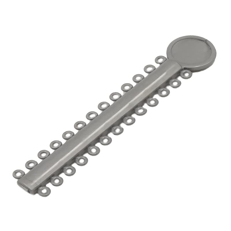 80pcs Grey Dental Orthodontic Ligature Ties Bands - Elastic O-Rings for Braces Brackets, Teeth Whitening & Dental Lab Use - Perfect for Orthodontists & DIY Teeth Alignment at Home