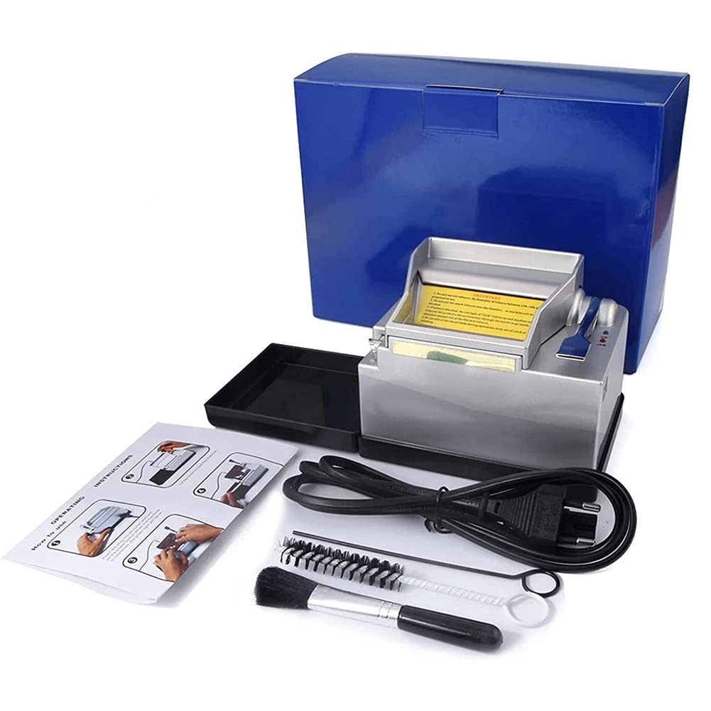 Automatic Cigarette Rolling Machine 110V-240V - Electric Cigarette Maker for Home, Office, Garden & Car Use - Perfect for DIY Tobacco Enthusiasts & Rolling Convenience
