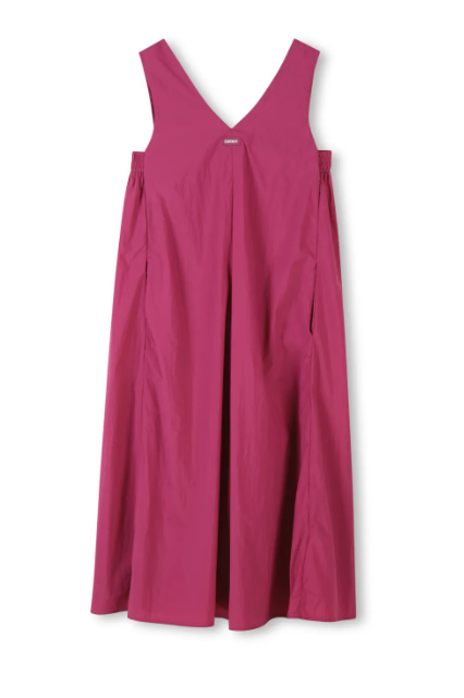 DKNY Sleeveless Midi Dress for Women - Size 4-12A, Flowy Summer Dress for Casual Wear, Office & Special Occasions