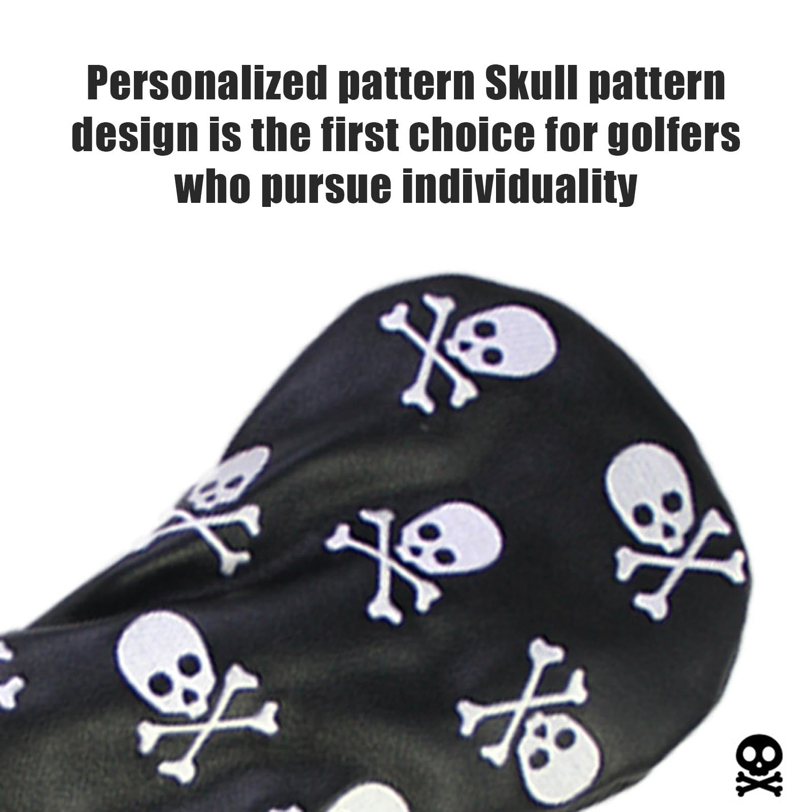 Premium PU Leather Golf Club Headcovers - Universal Fit for Drivers, Woods & Wedges | Waterproof Protection for Golf Enthusiasts & Professionals | Perfect for Course Play, Travel & Club Storage