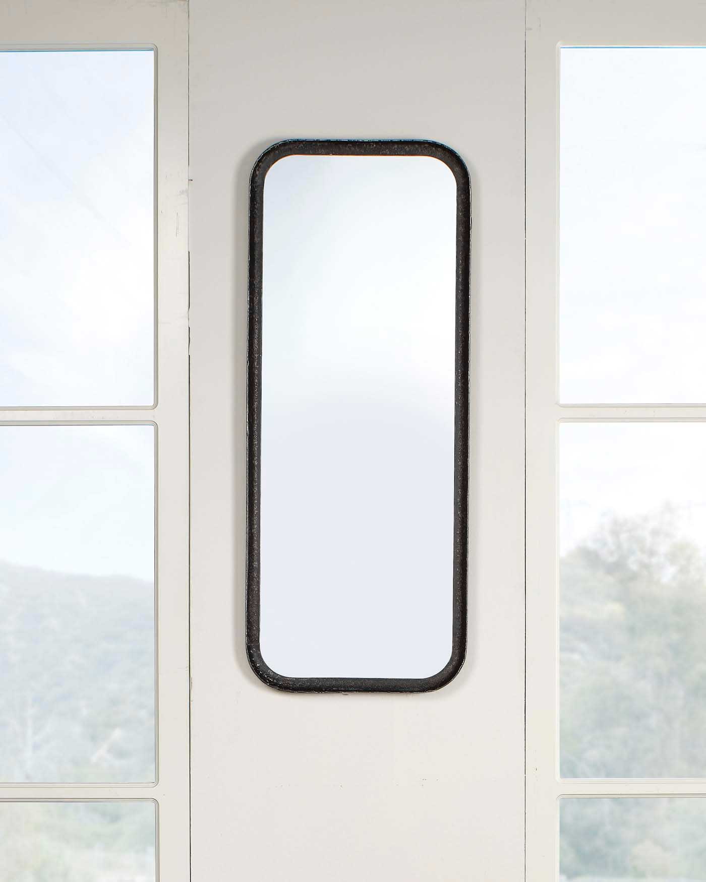 Capital Mirror 1 - Premium Wall Mounted Mirror with LED Lights for Home Decor, Vanity, Makeup & Dressing Room - Perfect for Bedroom, Bathroom and Salon Use