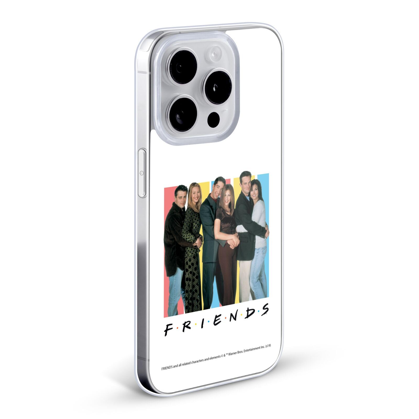 Head Case Designs Officially Licensed Friends TV Show Cast Logos Soft Gel Case for Apple iPhone 7/8/SE 2020 & 2022 - Perfect Gift for Fans, Show Your Love for the Iconic Sitcom