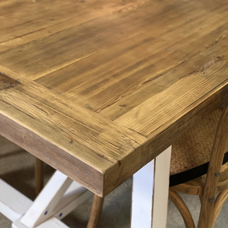 Modern White Marcel Dining Table 240cm - Elegant Large Dining Room Table for Family Gatherings & Dinner Parties