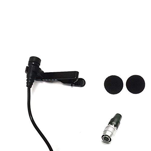 TCM141LL-H4P Lavalier Microphone for Audio Technica - Professional Clip-On Mic for Podcasting, Interviews & Live Streaming