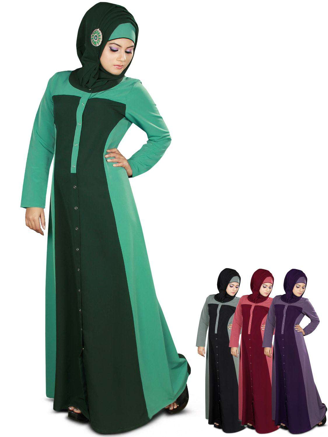 Hibah Abaya - Elegant Islamic Prayer Dress for Women - Perfect for Mosque, Prayer, and Special Occasions