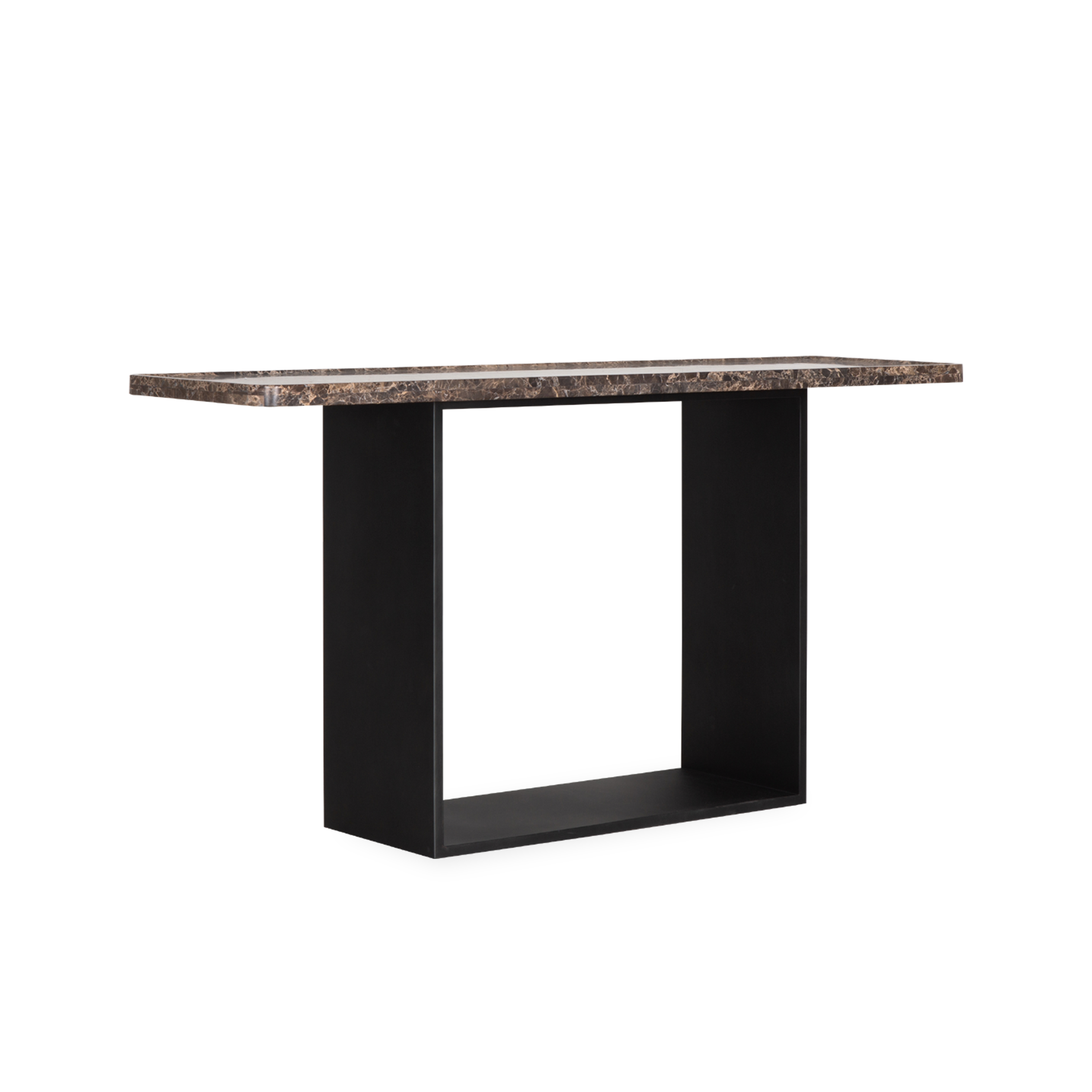 Modern Basin Console Table - Entryway Sofa Table with Storage Shelf | Perfect for Hallway, Living Room & Bedroom Decor