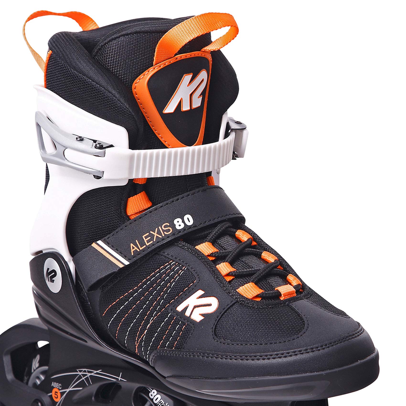 K2 Alexis 80 Women's Inline Skates - Comfortable & Stylish Rollerblades for Fitness, Outdoor Recreation & Urban Skating