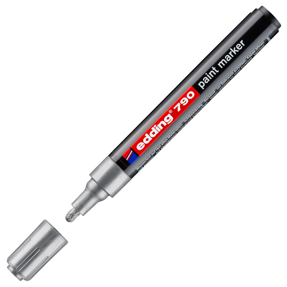 edding 790 Paint Marker Pen - Permanent, Waterproof & Quick-Drying for DIY, Crafts, Signs & Industrial Labeling