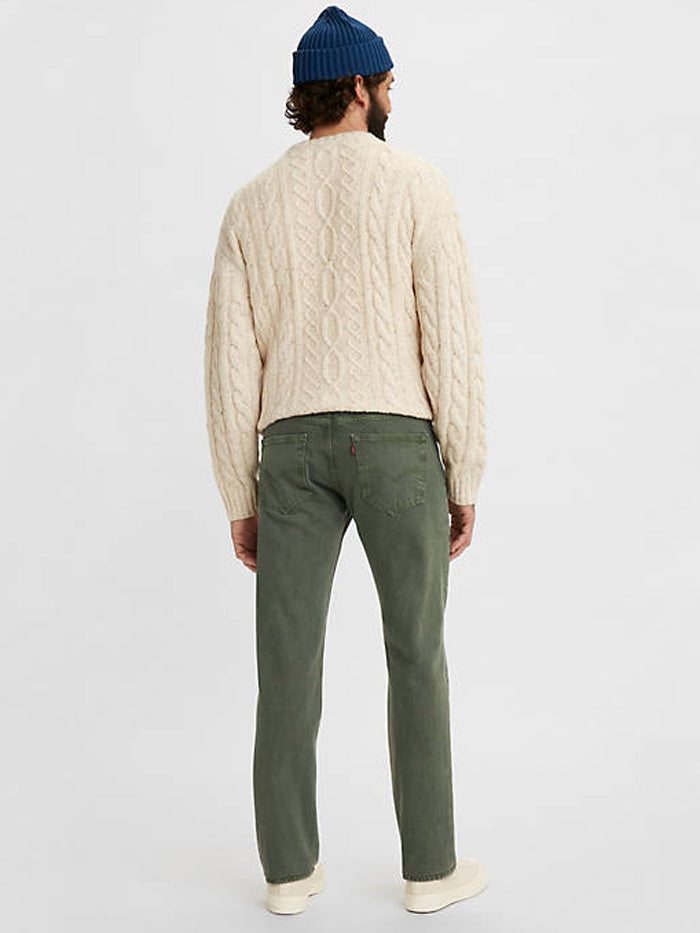 Levi's Men's 501 Original Fit Jeans - Classic Green Denim Pants for Casual Wear & Everyday Style | Durable Comfort for Work, Weekend & Outdoor Activities