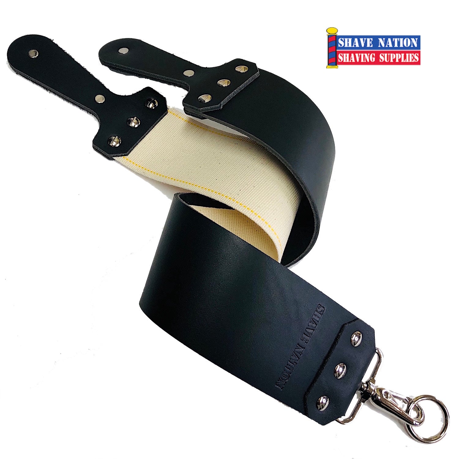 Premium 3 Inch Latigo Leather Razor Strop for Straight Razors - Professional Barber Grade Honing & Stropping Tool - Perfect for Home Shaving & Barber Shop Use