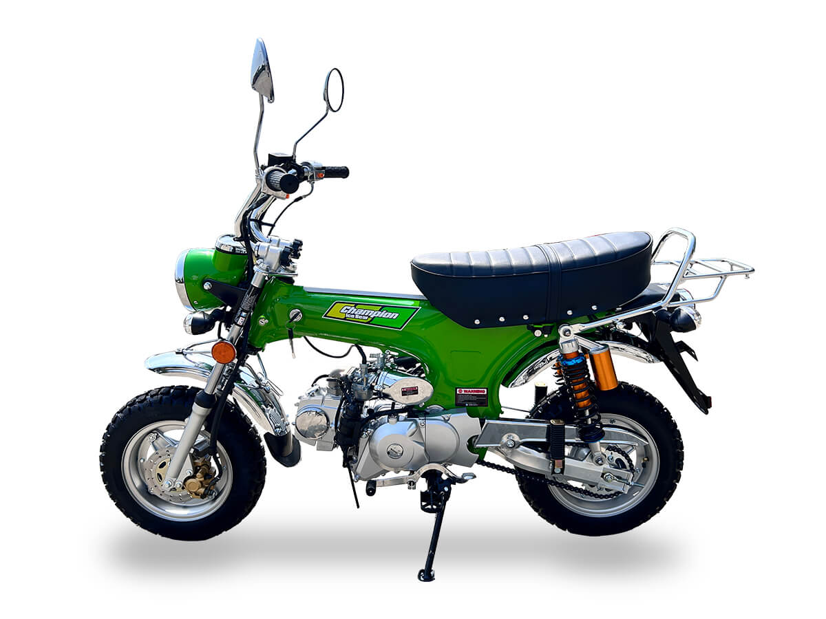 Champion LX 125cc Monkey Bike 4-Speed Motorcycle (PBZ125 2P) - Perfect for Urban Commuting & Off-Road Adventures