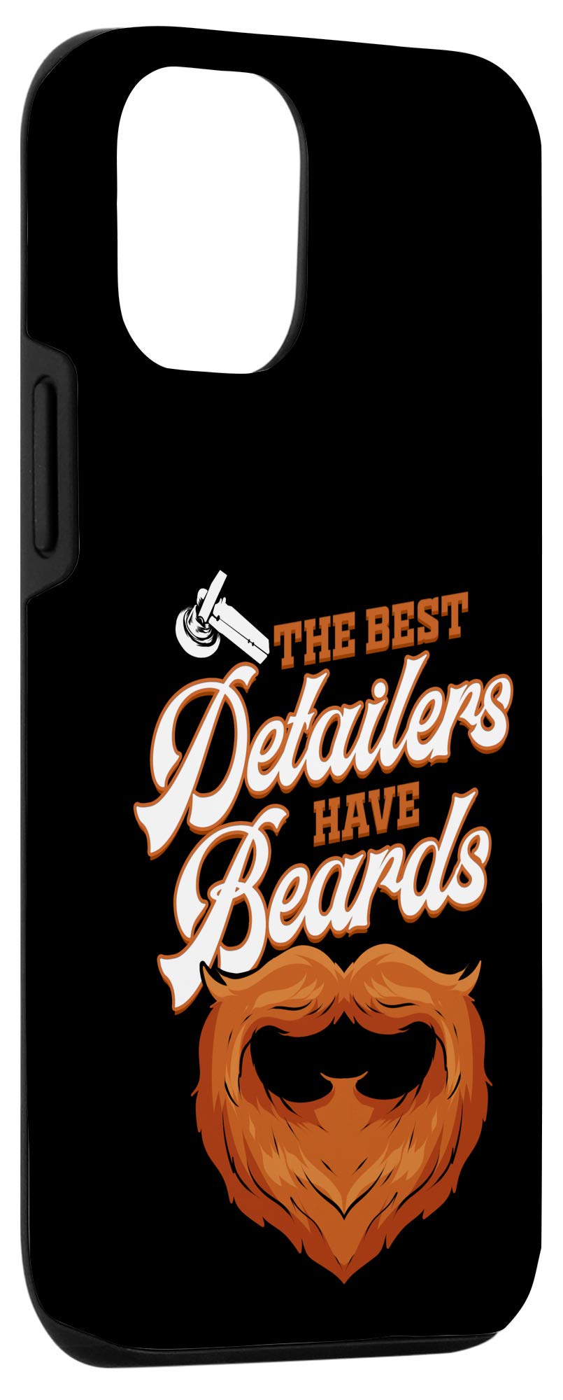 iPhone 12/12 Pro Car Detailing Case - Auto Detailer Beard for Car Cleaning & Protection | Perfect for Professional Detailing, Mobile Grooming & Vehicle Maintenance