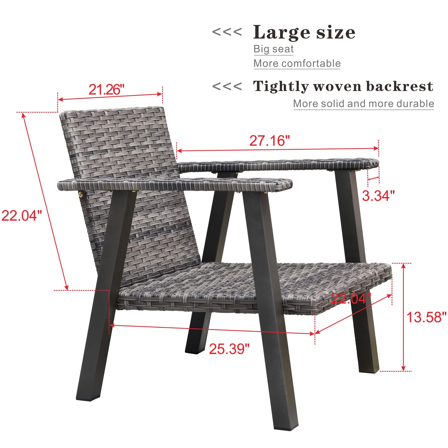 Ovios 5-Piece Outdoor Patio Furniture Set - All-Weather Wicker Rattan Sofa with Ottomans & High Back Design, Beige Cushioned Conversation Set for Backyard, Garden or Poolside Relaxation