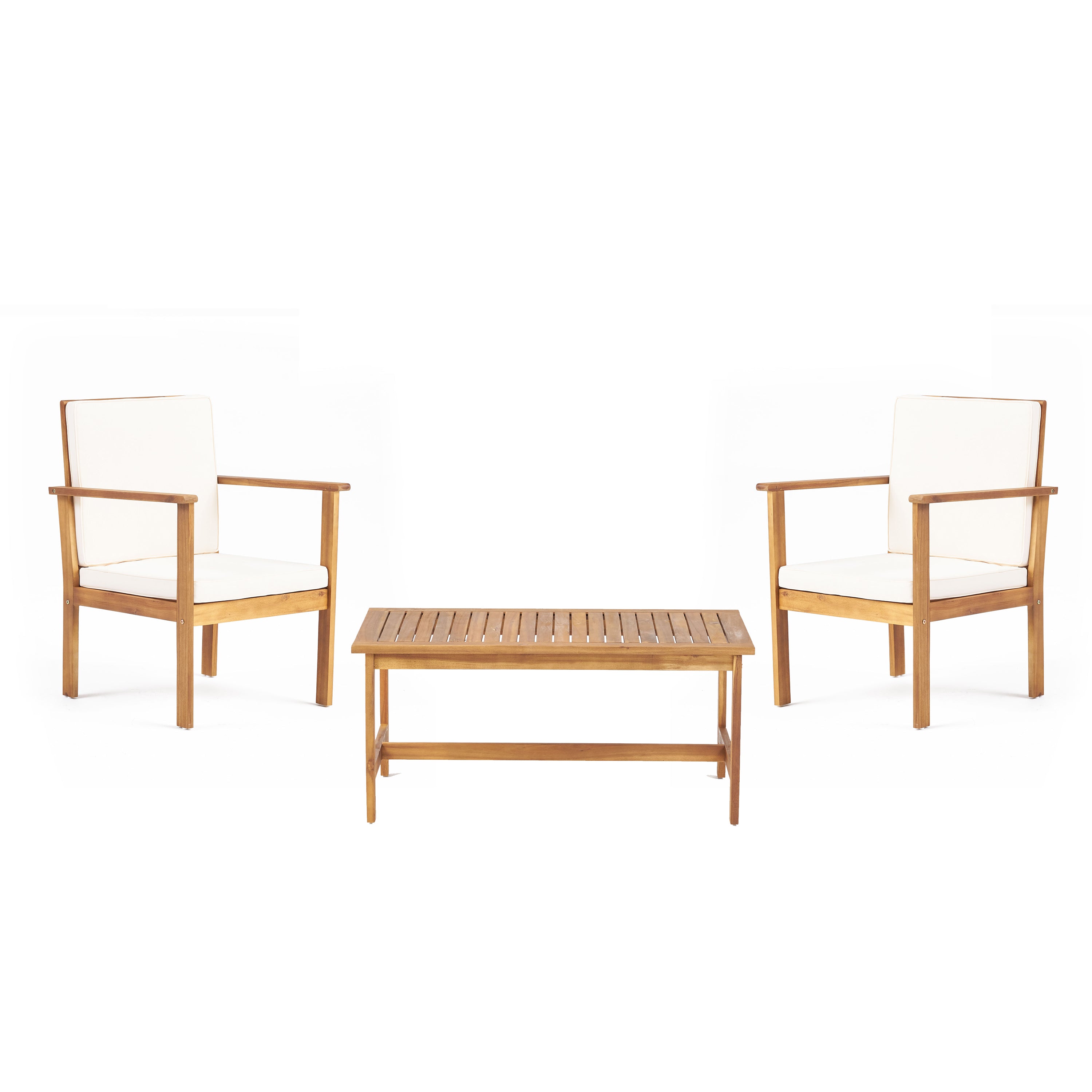 2-Piece Club Chair and Table Set - Modern Living Room Furniture for Home, Office, or Lounge Decor