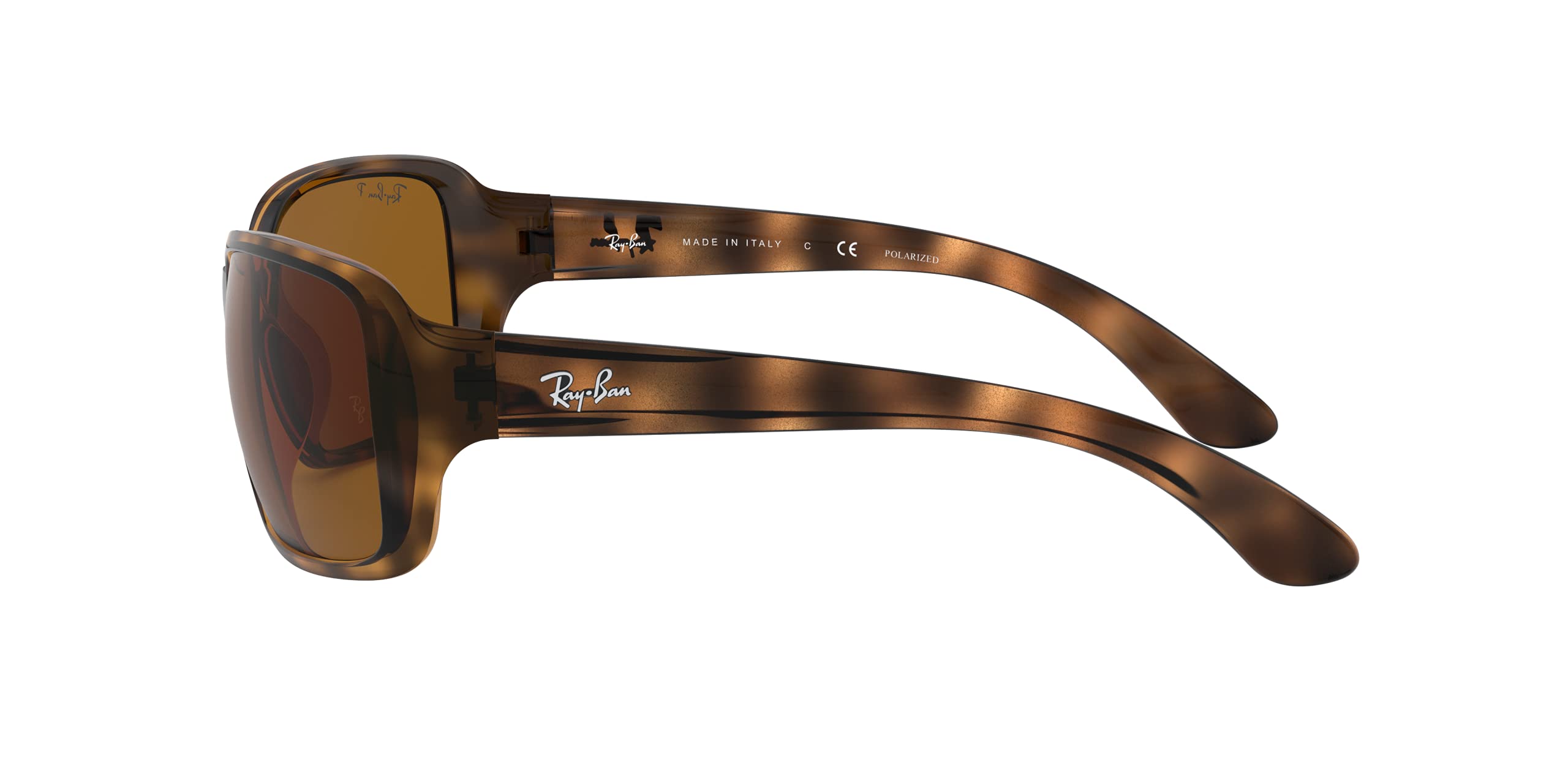 Ray-Ban RB 4068 642 Havana Polarized Sunglasses for Men & Women - Classic Aviator Style, UV Protection - Perfect for Driving, Beach & Outdoor Activities