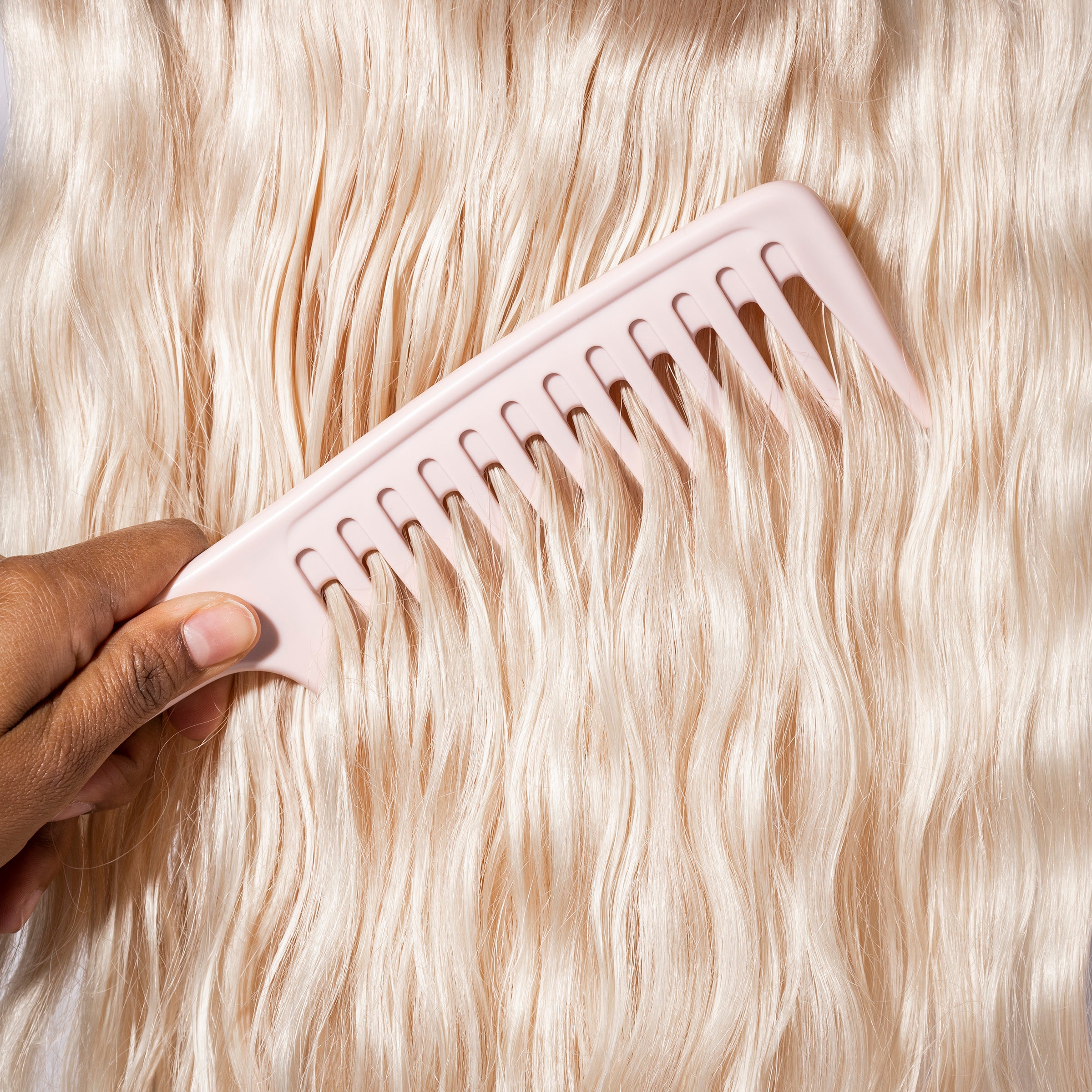 Best Detangling Comb for Wet & Dry Hair - Wide Tooth Hair Comb for Curly, Thick, and Frizzy Hair - Gentle Knot Remover for Pain-Free Brushing - Perfect for Salon, Home, and Travel Use