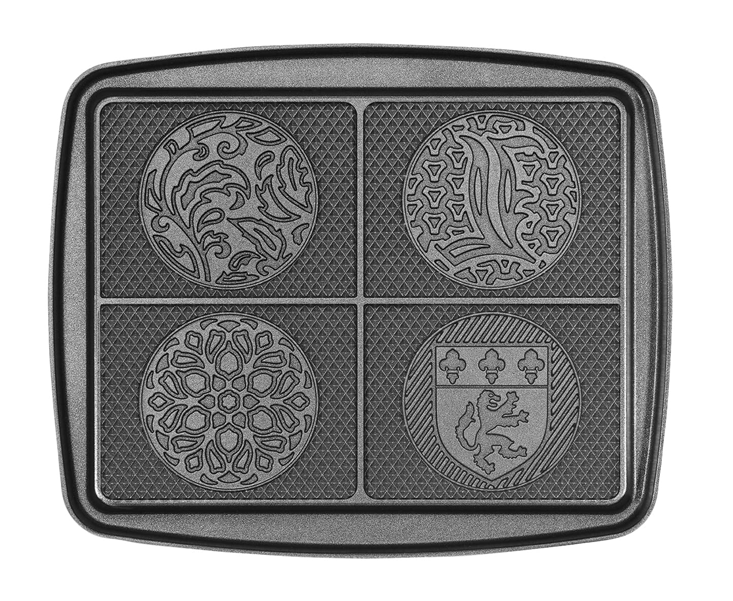 LAGRANGE 030242 Waffle Maker Replacement Plates - Aluminum Non-Stick Waffle Iron Plates for Easy Breakfast & Dessert Making - Perfect for Belgian Waffles, Pancakes, and Sandwiches