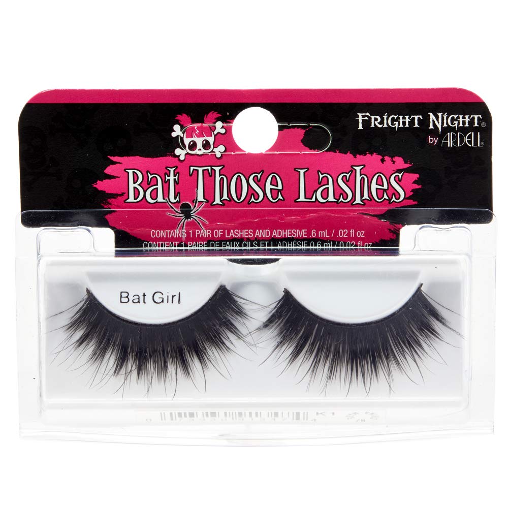 Fright Night Bat Girl False Eyelashes - Halloween Party, Cosplay & Costume Accessories for Women