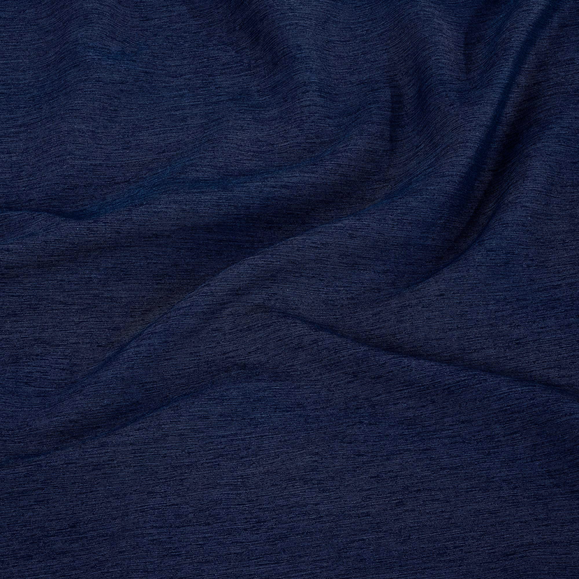 Organic Cotton Fitted Sheet 600 Thread Count Full Size - Navy Blue for Deep Pocket Mattress Up to 21