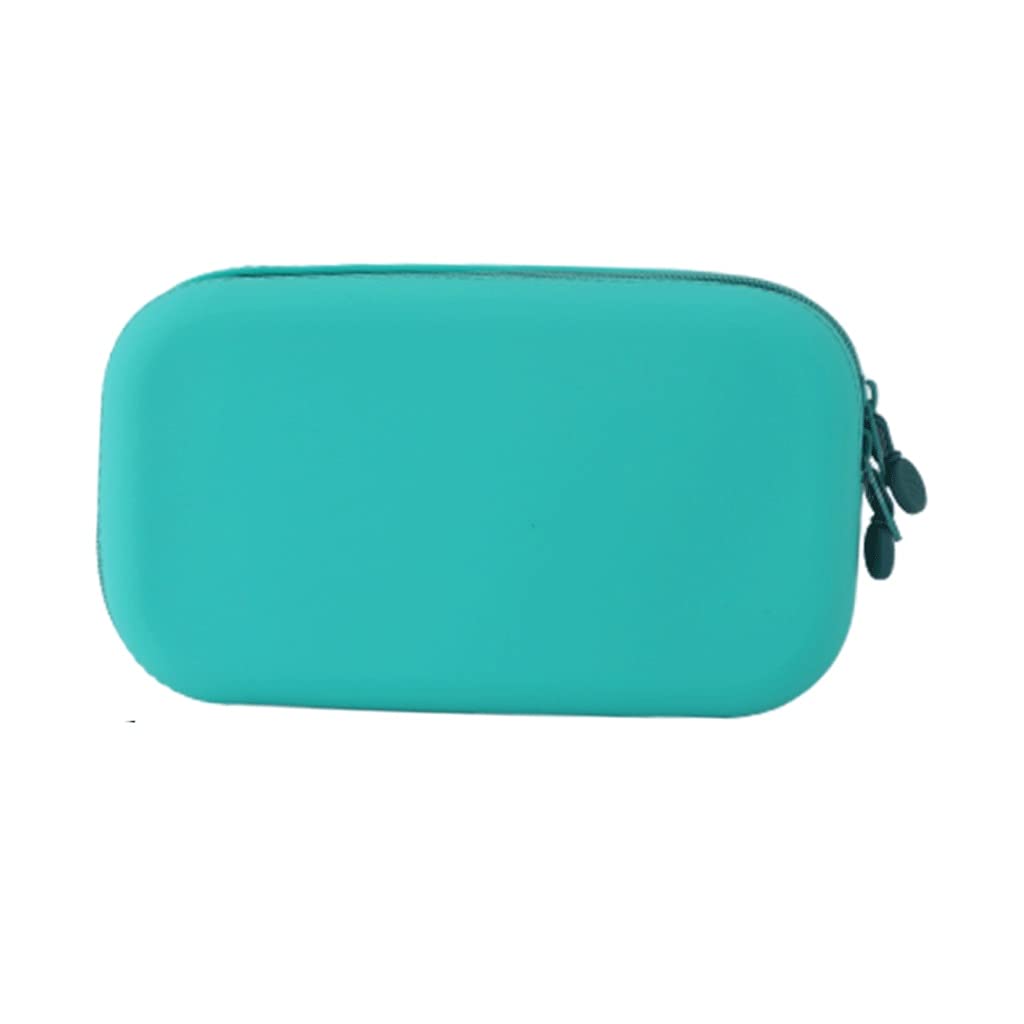 YKHB Cute Silicone Pencil Pouch - Waterproof Lightweight Pencil Case for School, Office & Travel - Green School Supplies & Business Organizer - Perfect for Students, Professionals & Daily Use