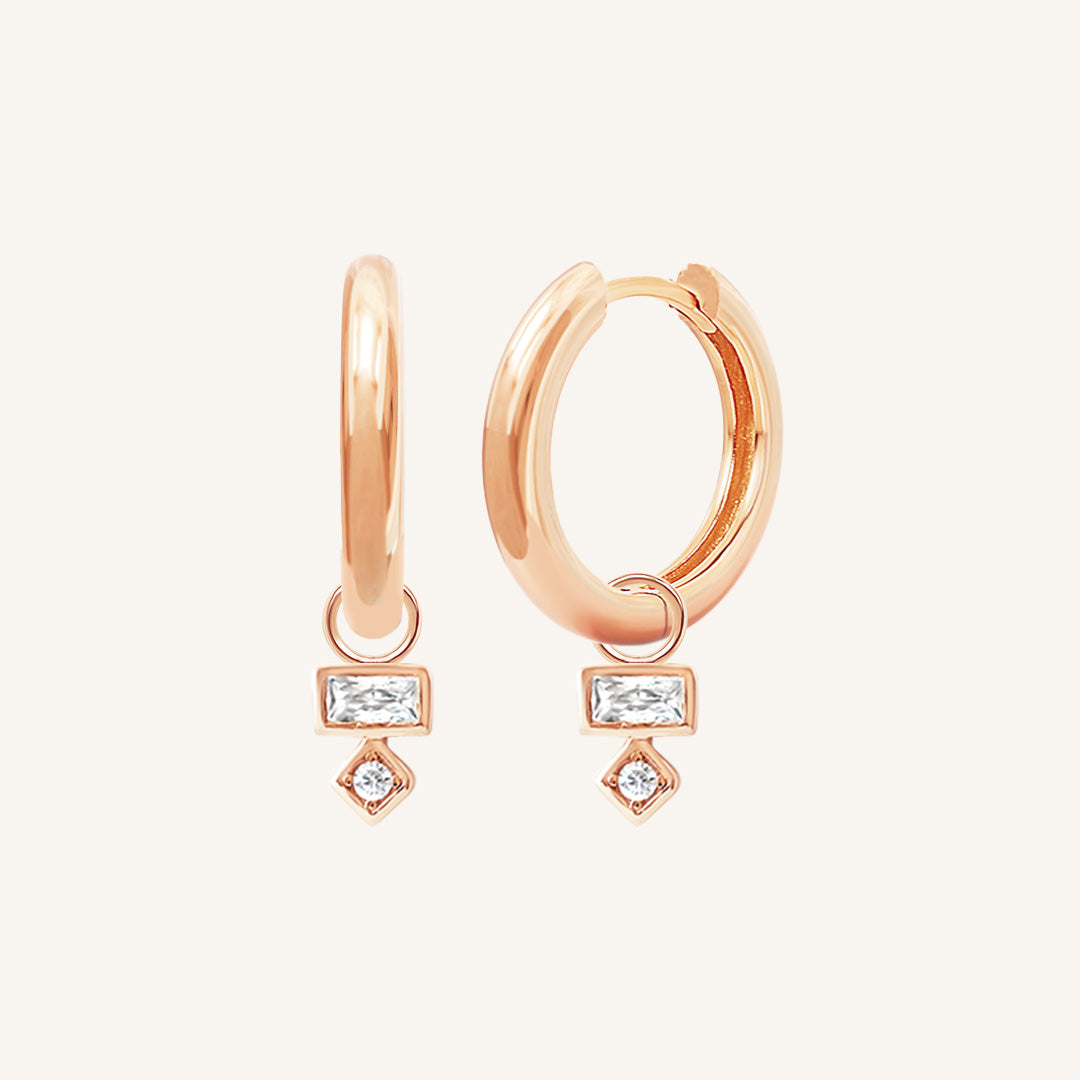 Resilience Plain Hoops - Classic Minimalist Earrings for Women | Everyday Wear, Office & Special Occasions