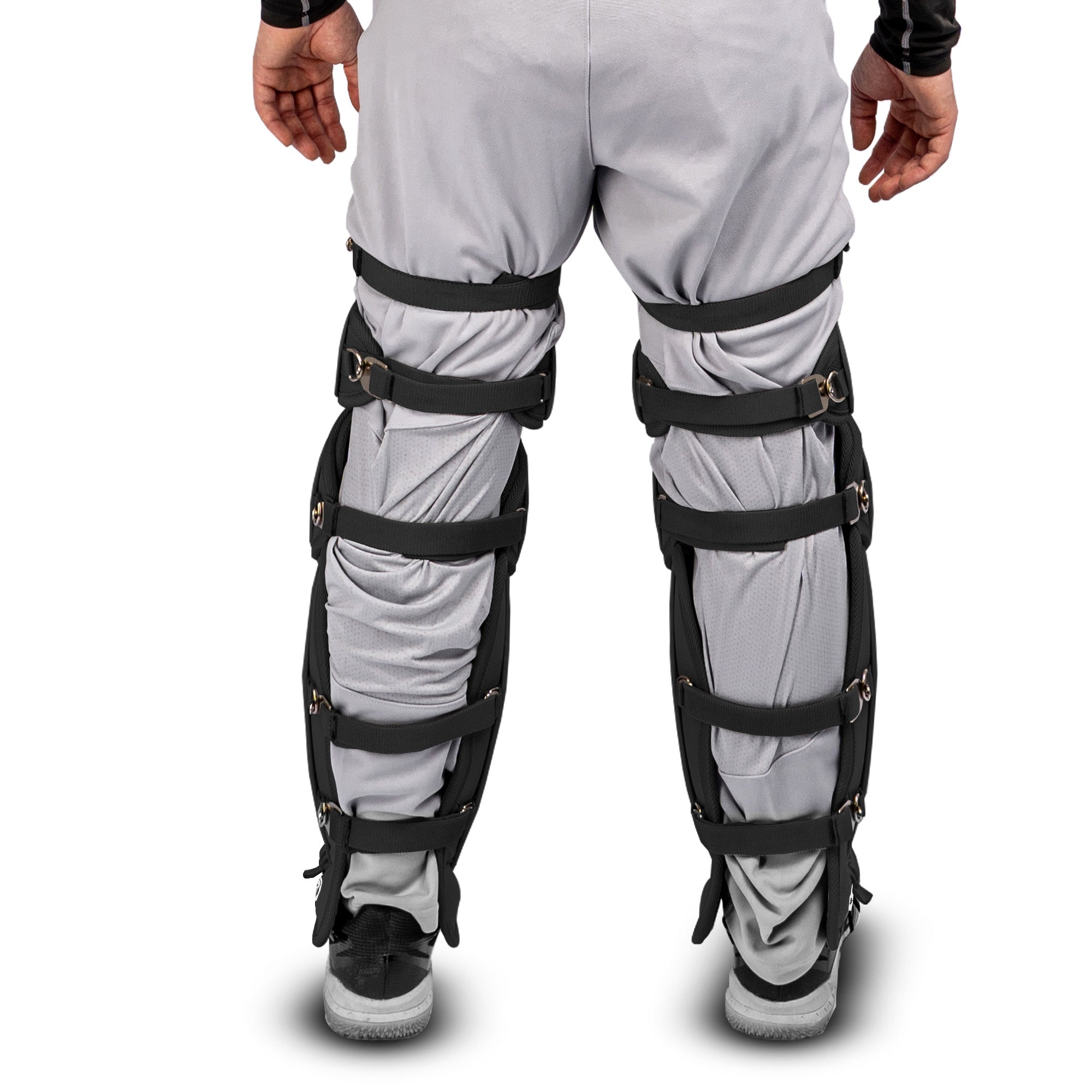 FORCE3 XS3® Pro Leg Guards - Intermediate Baseball & Softball Catcher's Gear for Youth & Adult Players - Perfect for Training, Games & Practice Sessions