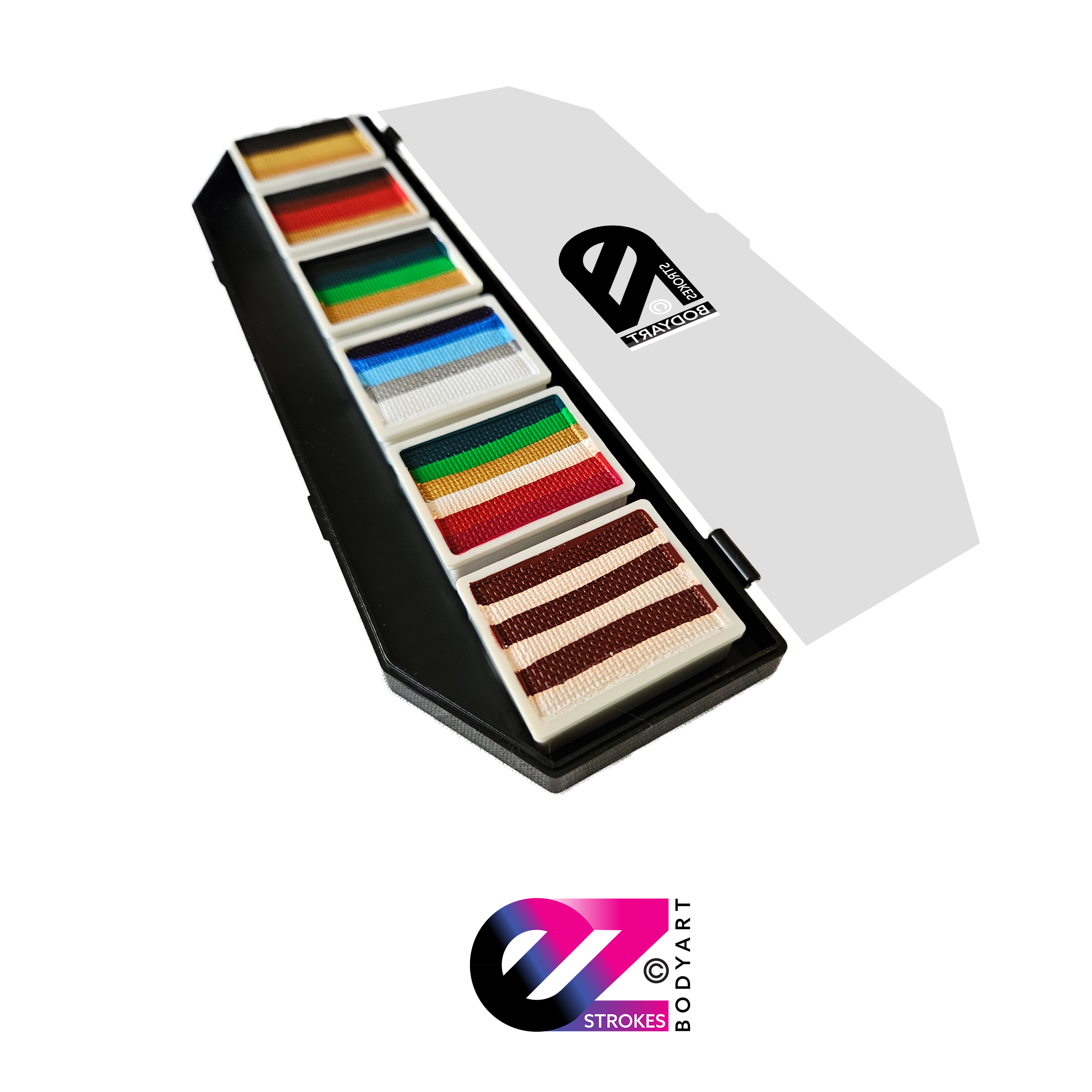 EZStrokes by Susy Amaro Jingle Bells Eyeshadow Palette - Holiday Makeup Set for Christmas Party & Festive Looks