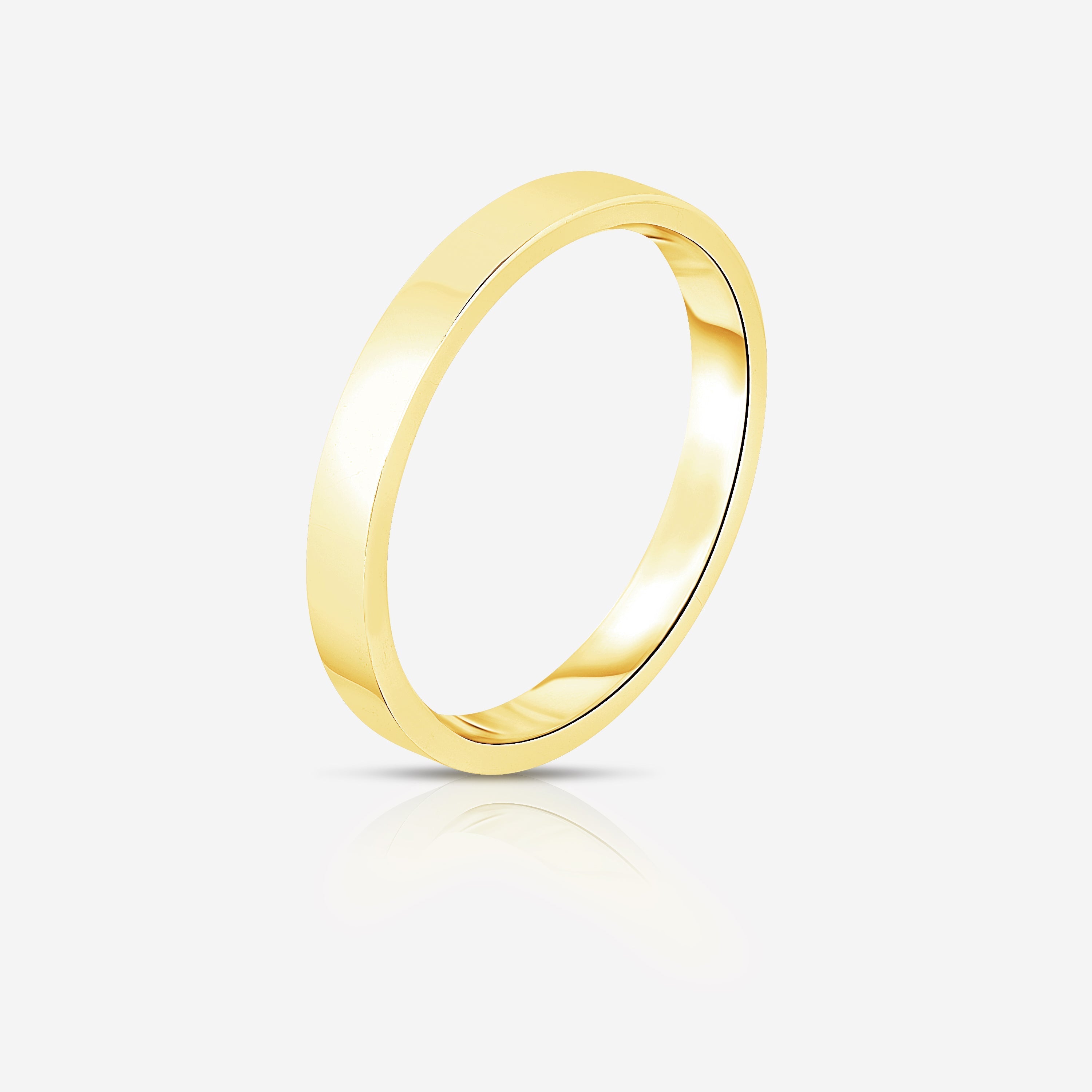 3mm Flat Wedding Band for Women & Men - Classic Comfort Fit Tungsten Ring - Perfect for Engagement, Anniversary & Everyday Wear